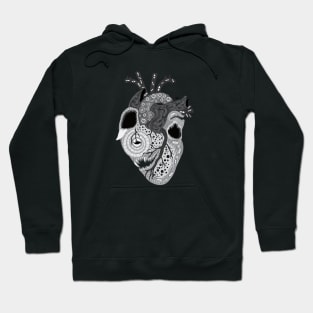 Eldritch Heart (Grayscale) Hoodie